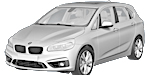 BMW F45 B2443 Fault Code
